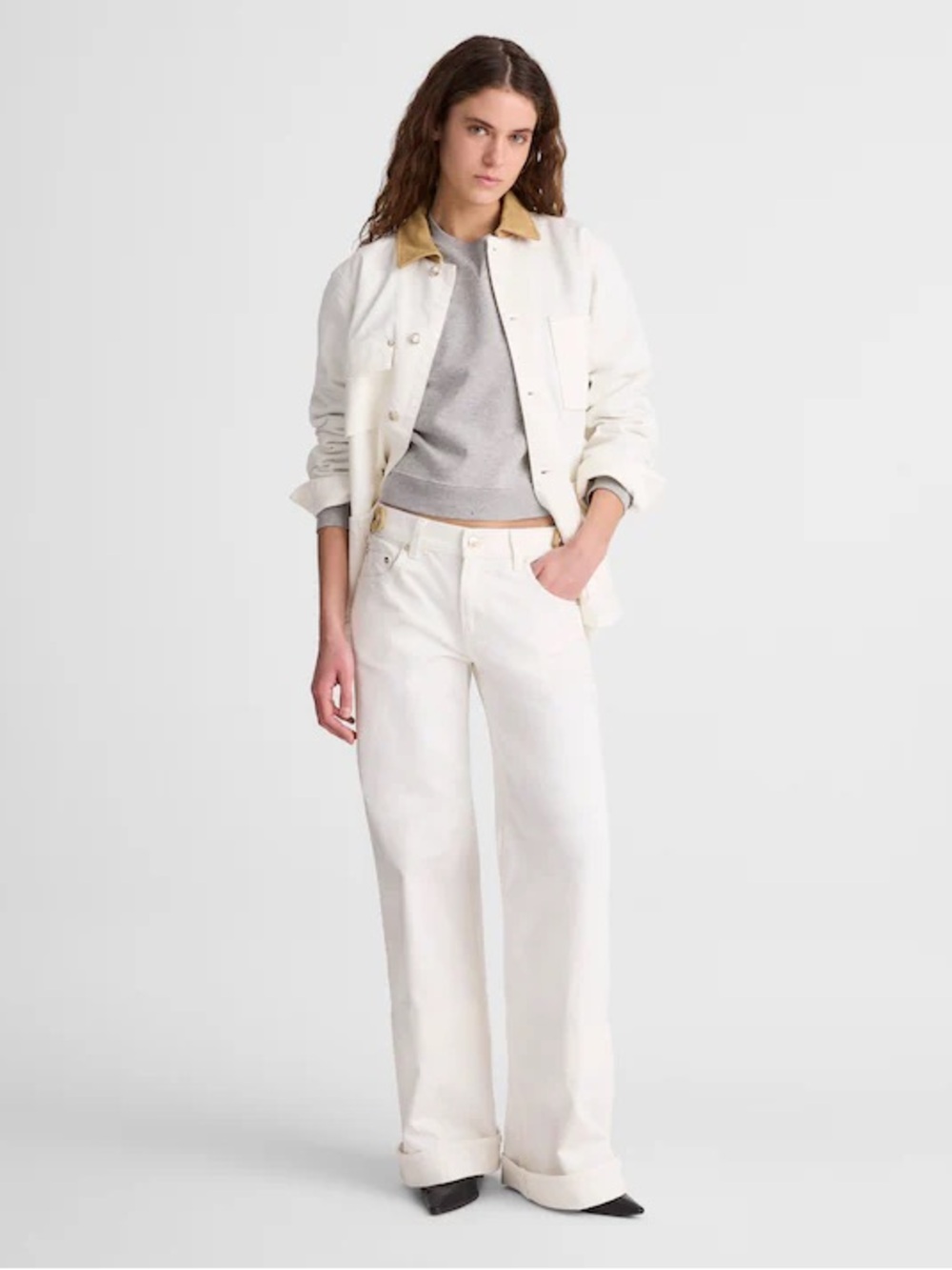 Madewell x Benjamin Talley Smith The Coolidge Low-Rise Wide-Leg Jean